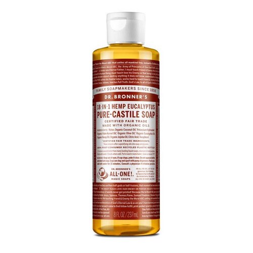 Dr. Bronner's Organic Pure-Castile Liquid Soap Eucalyptus -- 8 fl oz