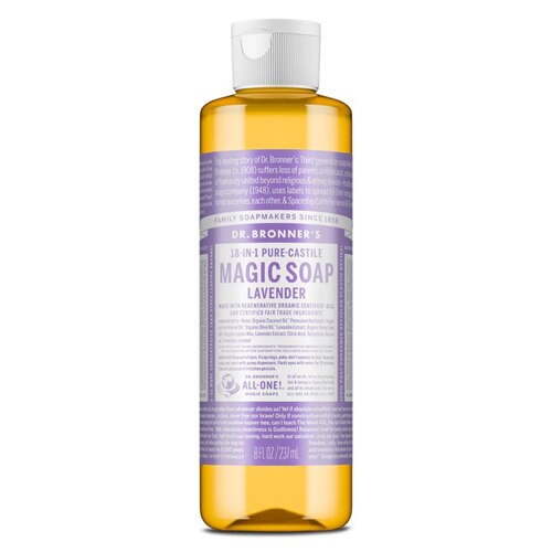 Dr. Bronner's Organic Pure-Castile Liquid Soap Hemp Lavender
