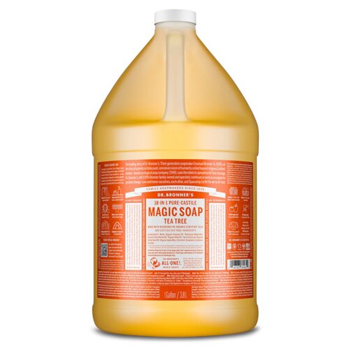 Dr. Bronner's Organic Pure-Castile Liquid Soap Hemp Tea Tree