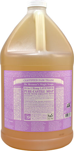 Dr. Bronner's Pure Castile Liquid Soap Hemp Lavender