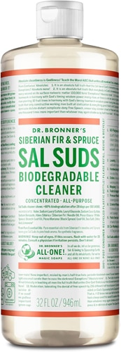 Sal Suds Biodegradable All Purpose Cleaner - Cleans Any Surface! – Dr.  Bronner's