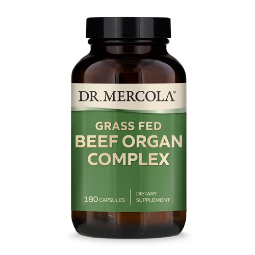 Dr. Mercola Grass Fred Beef Organ Complex -- 180 Capsules - Vitacost