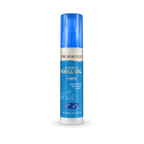 Dr. Mercola Healthy Pet Antarctic Krill Oil For Cats & Dogs