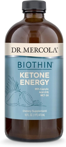 Dr. Mercola Ketone Energy Caprylic Acid MCT Oil -- 16 fl oz - Vitacost