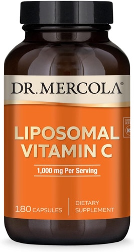 Dr Mercola Liposomal Vitamin C 1000 Mg 180 Capsules