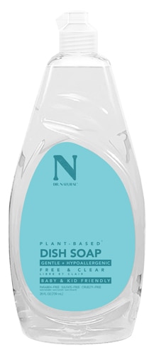 Dr. Natural Baby Bottle & Dish Soap Baby & Kid Friendly - Free