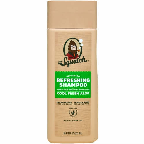 Dr. Squatch Men's Natural Shampoo Cool Fresh Aloe