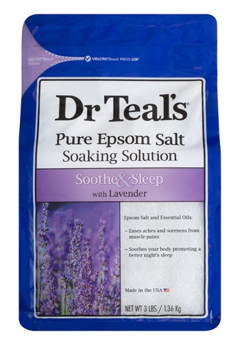 Dr. Teal's Pure Epsom Salt Soaking Solution Lavender