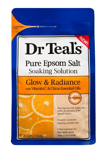 Dr. Teal's Pure Epsom Soak with Vitamin C -- 3 lbs