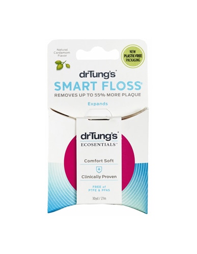 Dr Tungs Smart Floss Natural Cardamom -- 30 Yards