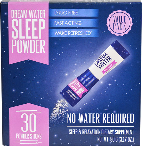 Dream Water Sleep Powder Snoozeberry -- 30 Powder Sticks