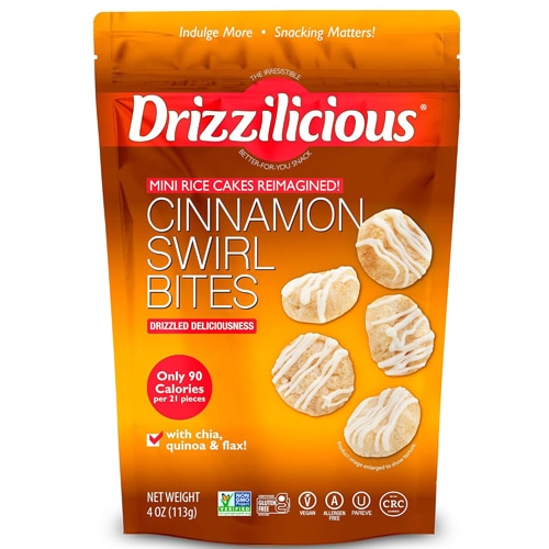 UPC 857900005167 Drizzilicious  Mini Rice Crisp Cinnamon Swirl -- 4 oz