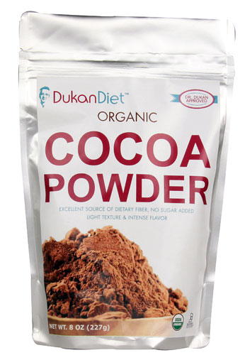 Dukan Diet Cocoa Powder Organic -- 8 oz