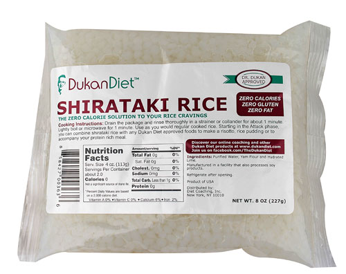 Dukan Diet Shirataki Rice -- 8 oz