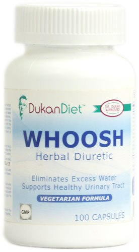Dukan Diet Whoosh Herbal Diuretic -- 100 Capsules