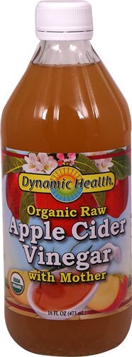 Dynamic Health Organic Raw Apple Cider Vinegar with Mother