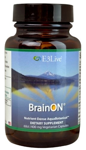 E3Live BrainON® -- 400 mg - 60 Vegetarian Capsules