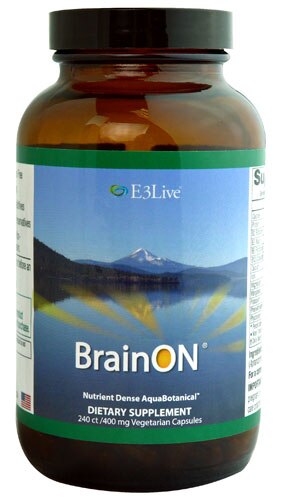 E3Live BrainON® -- 400 mg - 240 Vegetarian Capsules