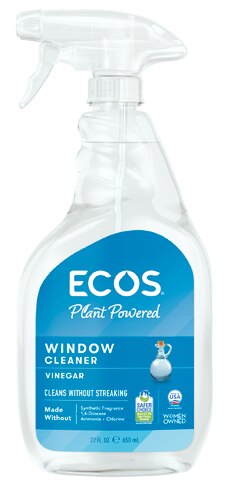 ECOS Glass + Window Cleaner Plant Powered Vinegar