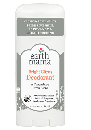 Earth Mama Angel Baby Deodorant Bright Citrus -- 3 oz