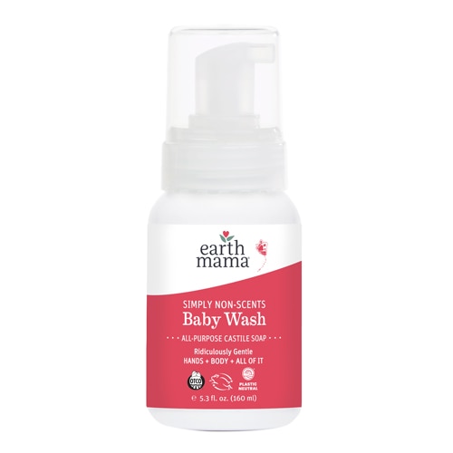 Earth Mama Baby Wash Simply Non-Scents Unscented