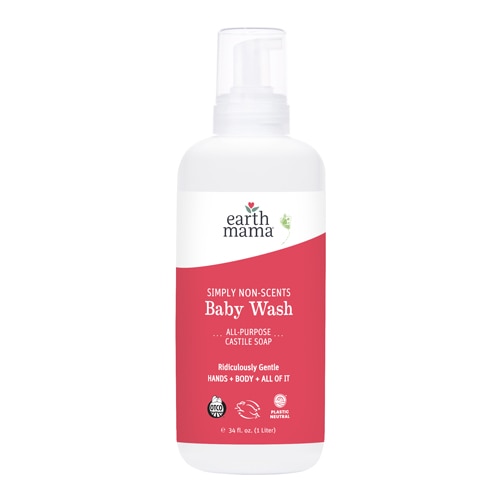 Earth Mama Baby Wash Simply Non-Scents Unscented