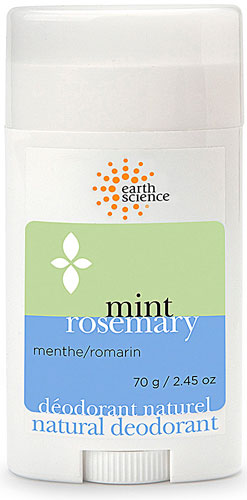 Earth Science Deodorant Natural Mint Rosemary -- 2.5 oz