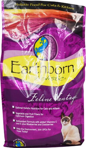 Earthborn Holistic Feline Vantage Natural Dry Cat &amp; Kitten Food -- 6 lbs