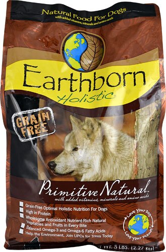 Earthborn Holistic Primitive Natural Dry Dog Food Grain Free -- 5 lbs