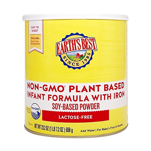 earth's best organic infant formula with iron 23.2 oz