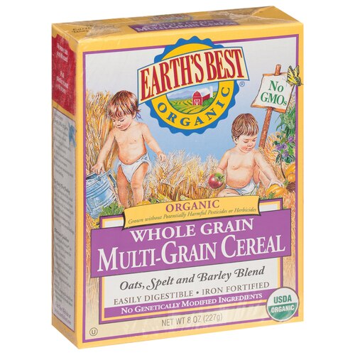 Earth's Best Organic Infant Cereal Whole Multi-Grain -- 8 oz