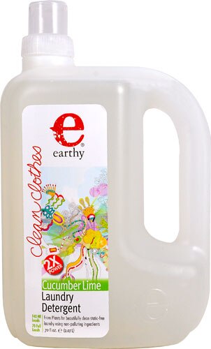 Earthy Clean Clothes Laundry Detergent Cucumber Lime -- 70 fl oz