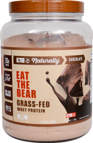 Eat The Bear Naturally Whey Protein Chocolate -- 1.52 lbs