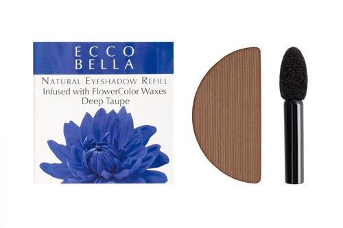 Ecco Bella FlowerColor Natural Eyeshadow Refill Deep Taupe