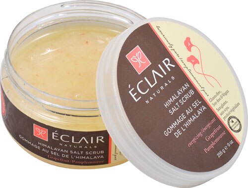 Eclair Naturals Himalayan Salt Scrub Grapefruit -- 9 oz