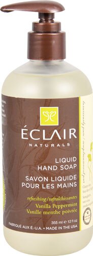 Eclair Naturals Liquid Hand Soap Vanilla Peppermint -- 12 fl oz