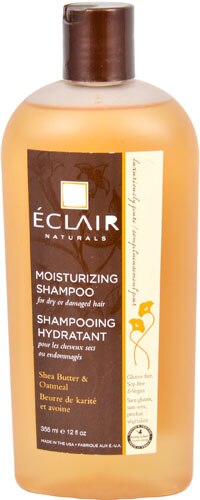 Eclair Naturals Moisturizing Shampoo Shea Butter &amp; Oatmeal -- 12 fl oz
