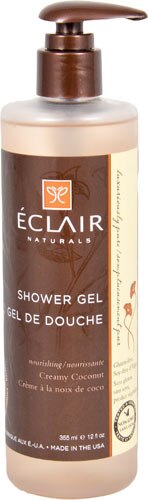 Eclair Naturals Shower Gel Creamy Coconut -- 12 fl oz