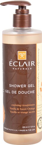 Eclair Naturals Shower Gel Vanilla &amp; Sweet Orange -- 12 fl oz