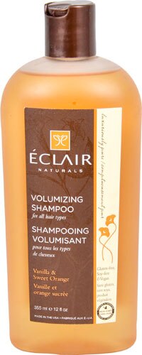 Eclair Naturals Volumizing Shampoo Vanilla &amp; Sweet Orange -- 12 fl oz