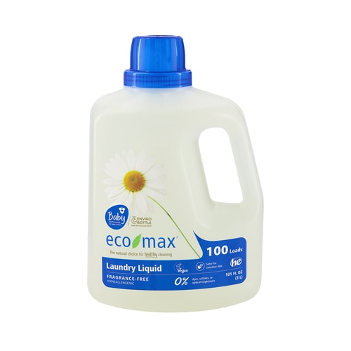 Eco-Max Laundry Wash Liquid 100 Loads - Fragrance Free
