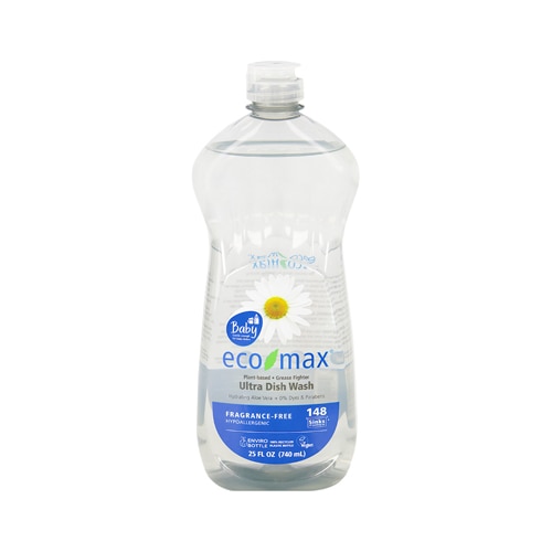 Eco-Max Ultra Dish Wash Liquid Fragrance Free