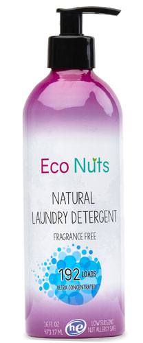 Eco Nuts Natural Liquid Laundry Detergent Fragrance Free -- 16 fl oz