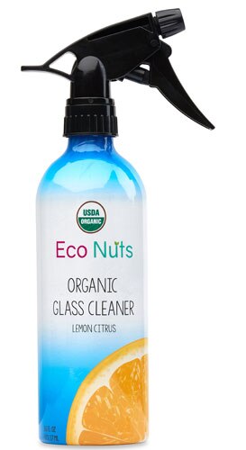 Eco Nuts Organic Glass Cleaner Lime Citrus -- 16 fl oz