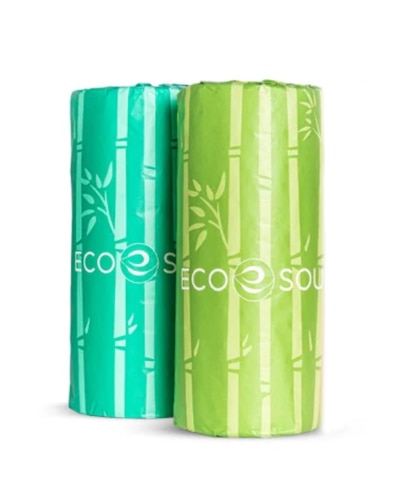 EcoSoul Kitchen Paper Towel Bamboo 2-Ply 150 Sheets