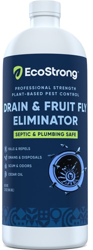 EcoStrong Drain Odor & Fruit Fly Eliminator Liquid Septic Safe