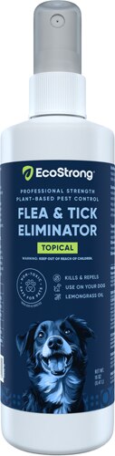 EcoStrong Flea & Tick Eliminator Topical Spray for Dogs