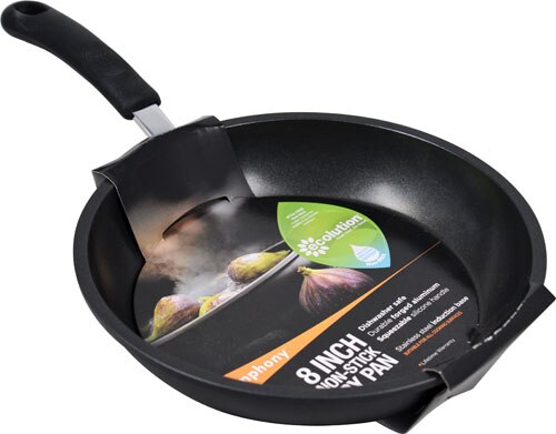 Ecolution Symphony Nonstick Frying Pan 8-Inch Diameter Silver -- 1 Unit