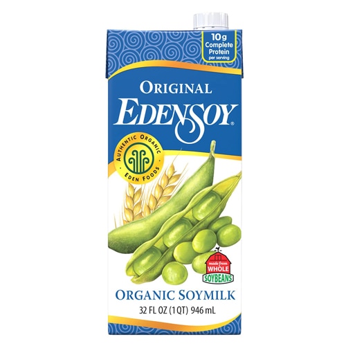Eden Foods Organic EdenSoy® Soymilk Dairy Free Original -- 32 fl oz