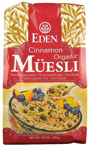 Eden Foods  Muesli Cinnamon -- 17.6 oz